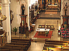 Chorbereich mit Chororgel