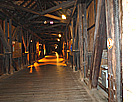 Holzbr&uuml;cke &uuml;ber den Rhein