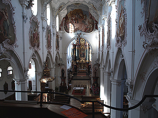 Kirchenraum Fridolinsm&uuml;nster